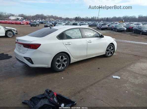 3KPF24AD4KE075985 2019 KIA FORTE Белый Задняя правая четверть