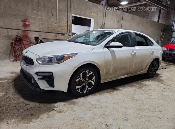 3KPF24AD4LE234277 2020 KIA FORTE Белый Передняя левая четверть
