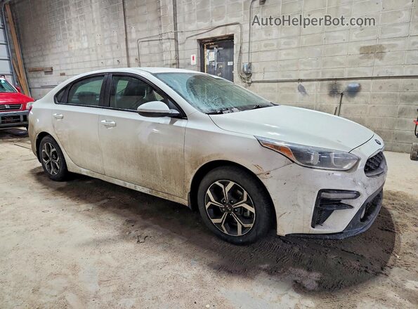 3KPF24AD4LE234277 2020 KIA FORTE Белый Передняя правая четверть
