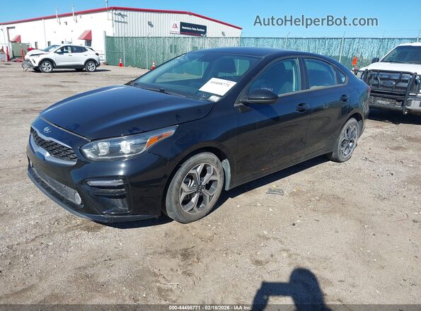 3KPF24AD4ME363086 2021 KIA FORTE Black წინა მარცხენა ხედი სამი მეოთხედიდან