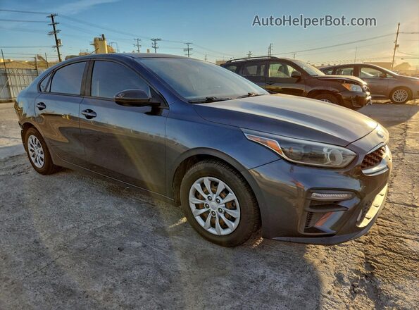 3KPF24AD5KE062291 2019 KIA FORTE Угольный Передняя правая четверть