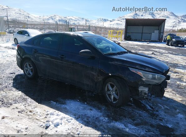 3KPF24AD5LE235891 2020 KIA FORTE Черный Передняя правая четверть