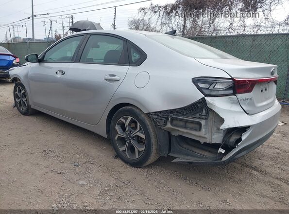 3KPF24AD7KE051907 2019 KIA FORTE Серебряный Задняя левая четверть