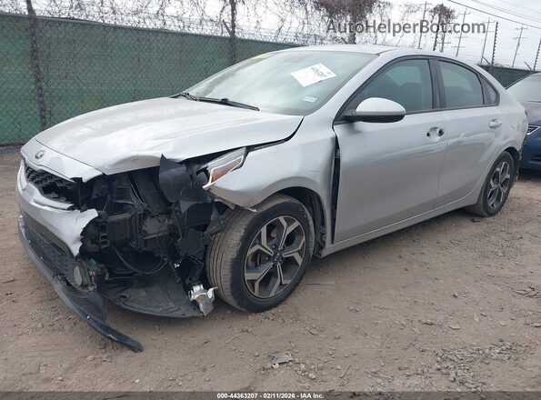 3KPF24AD7KE051907 2019 KIA FORTE Серебряный Передняя левая четверть
