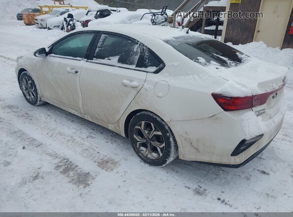 3KPF24AD7KE106615 2019 KIA FORTE Белый Задняя левая четверть