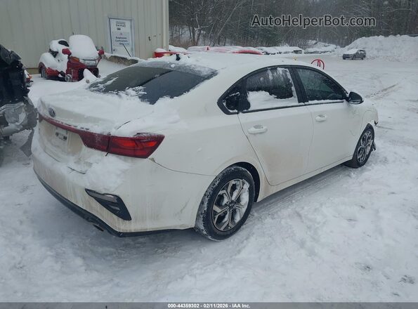 3KPF24AD7KE106615 2019 KIA FORTE Белый Задняя правая четверть
