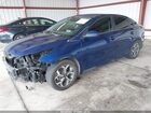 2021 Kia Forte Lxs Синий vin: 3KPF24AD7ME396325