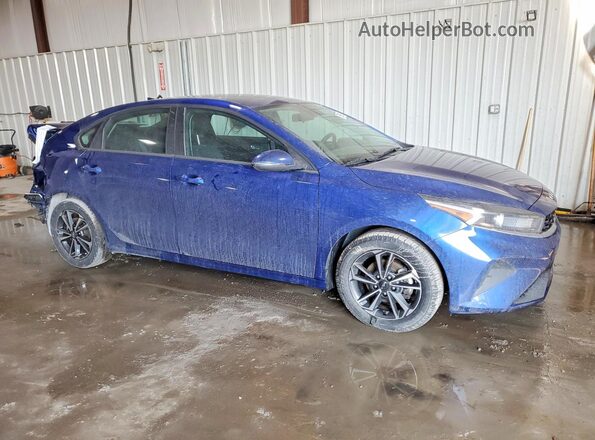 3KPF24AD7RE707632 2024 KIA FORTE Синий Передняя правая четверть