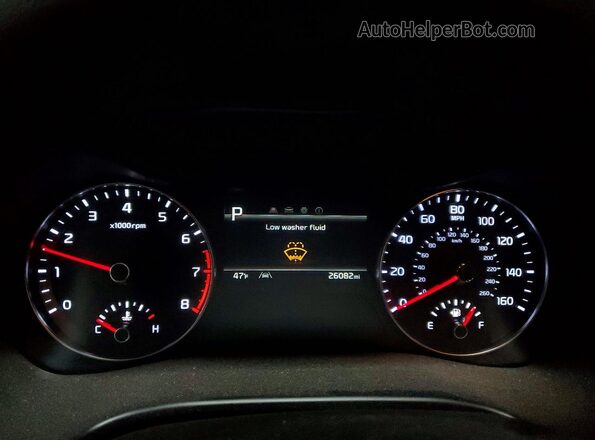 3KPF24AD7RE707632 2024 KIA FORTE Синий Вид щитка приборов
