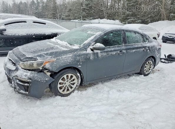 3KPF24AD8KE091980 2019 KIA FORTE Серый Передняя левая четверть