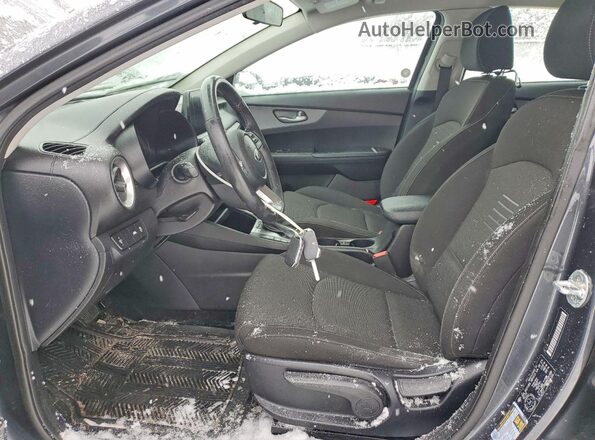 3KPF24AD8KE091980 2019 KIA FORTE Серый Вид салона спереди