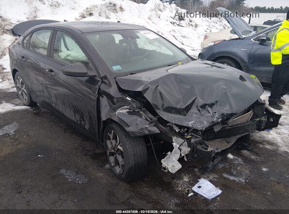 3KPF24AD8LE193667 2020 KIA FORTE Черный Передняя правая четверть