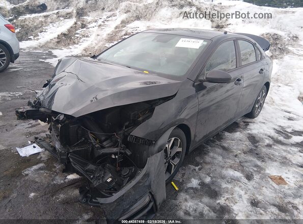 3KPF24AD8LE193667 2020 KIA FORTE Черный Передняя левая четверть