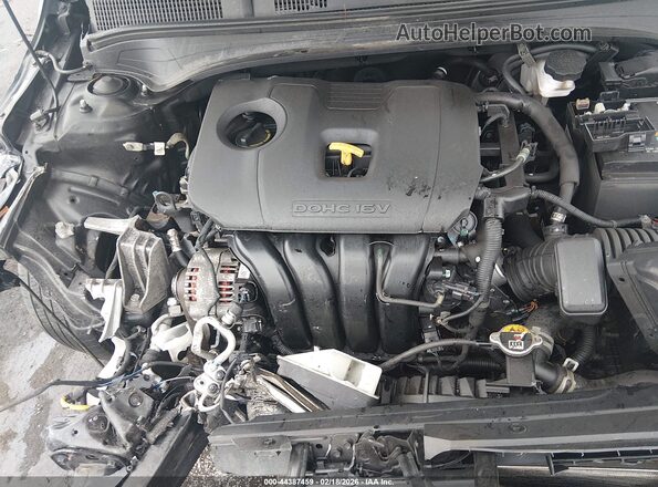 3KPF24AD8LE193667 2020 KIA FORTE Черный Вид сзади