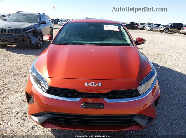 3KPF24AD8PE680941 2023 KIA FORTE Оранжевый Вид щитка приборов