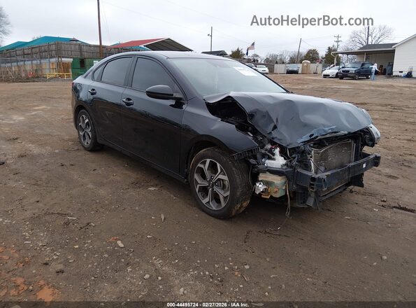 3KPF24AD9ME369773 2021 KIA FORTE Черный Передняя правая четверть