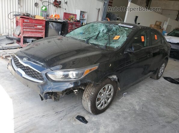 3KPF24ADXKE074002 2019 KIA FORTE Black Przód lewy