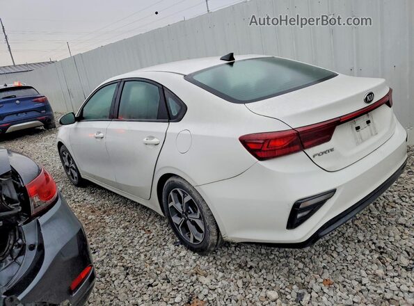 3KPF24ADXKE112134 2019 KIA FORTE Белый Задняя левая четверть