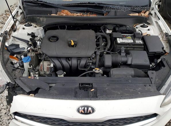 3KPF24ADXKE112134 2019 KIA FORTE Белый Вид задней части салона