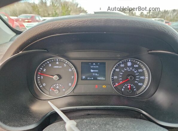 3KPF24ADXKE122243 2019 KIA FORTE Серый Вид щитка приборов