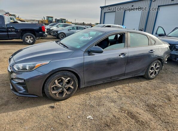 3KPF24ADXKE122243 2019 KIA FORTE Серый Передняя левая четверть