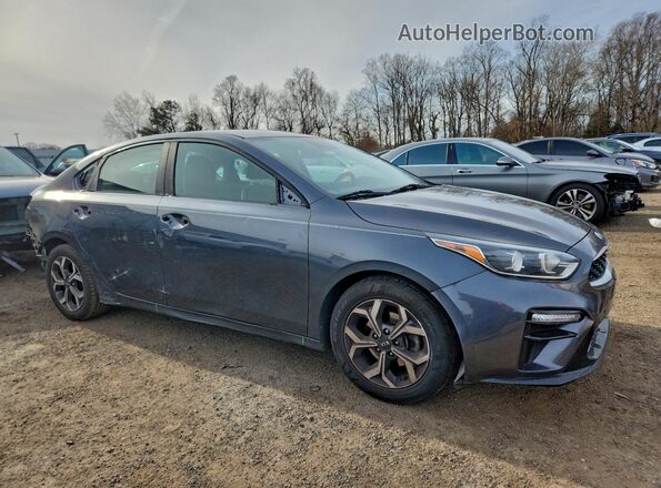 3KPF24ADXKE122243 2019 KIA FORTE Серый Передняя правая четверть