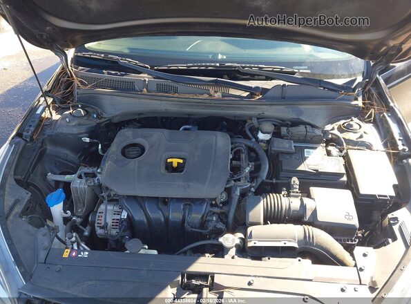 3KPF24ADXME382886 2021 KIA FORTE Черный Вид сзади