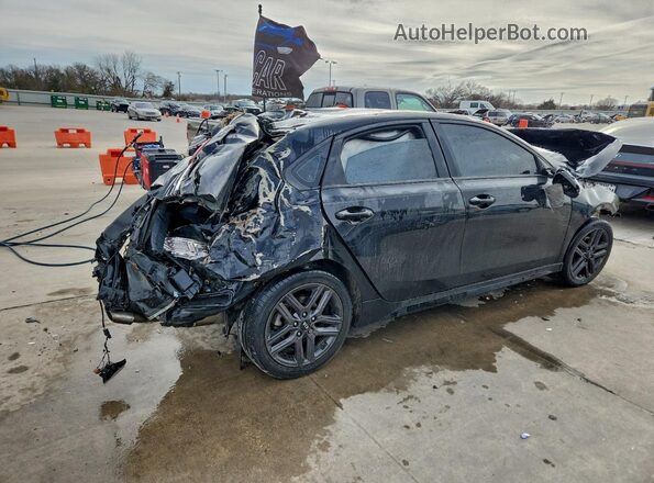 3KPF34AD0LE231941 2020 KIA FORTE Черный Задняя правая четверть