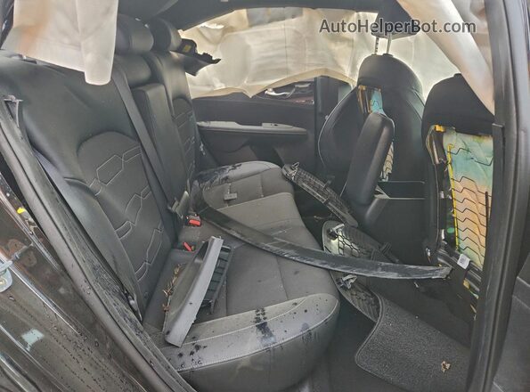 3KPF34AD0LE231941 2020 KIA FORTE Черный Вид задних сидений