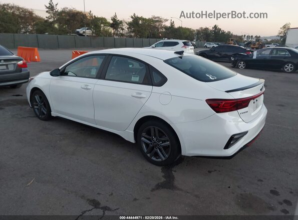 3KPF34AD0ME286763 2021 KIA FORTE Белый Задняя левая четверть