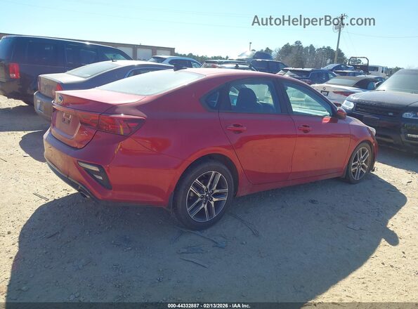 3KPF34AD2KE022053 2019 KIA FORTE Красный Задняя правая четверть