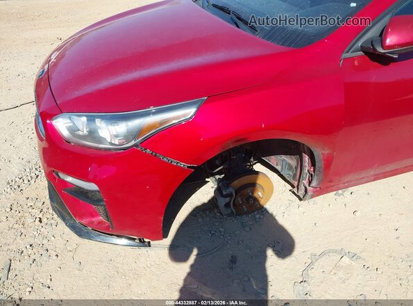 3KPF34AD2KE022053 2019 KIA FORTE Красный Вид спереди
