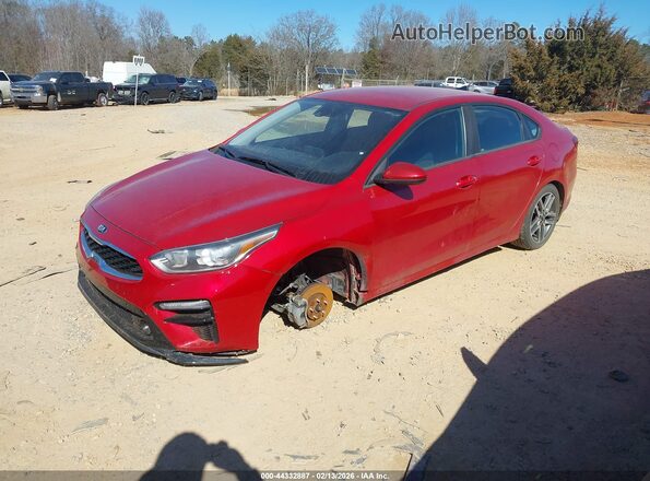 3KPF34AD2KE022053 2019 KIA FORTE Красный Передняя левая четверть