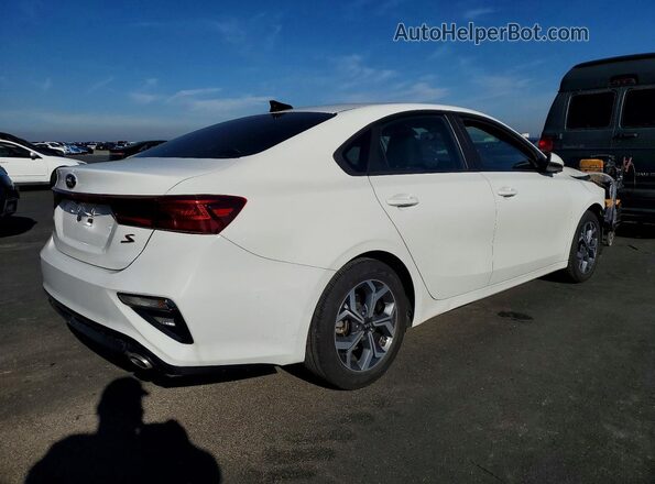 3KPF34AD2KE087033 2019 KIA FORTE Белый Задняя правая четверть