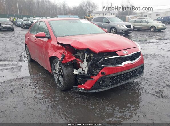 3KPF34AD5KE016747 2019 KIA FORTE Красный Вид спереди