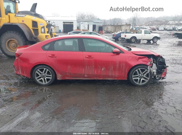 3KPF34AD5KE016747 2019 KIA FORTE Красный Вид щитка приборов