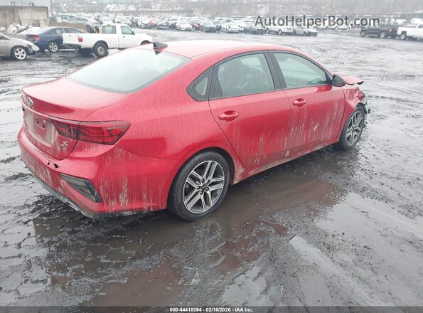 3KPF34AD5KE016747 2019 KIA FORTE Красный Задняя правая четверть
