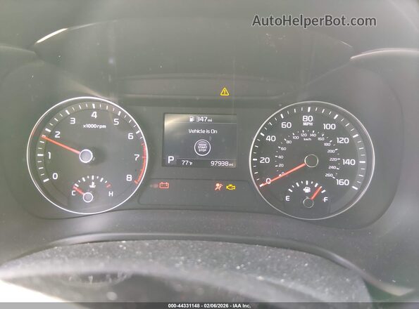 3KPF34AD6LE258061 2020 KIA FORTE Белый Вид задних сидений