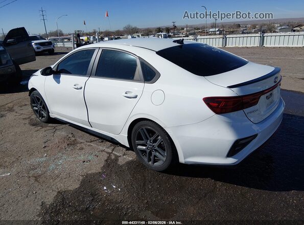 3KPF34AD6LE258061 2020 KIA FORTE Белый Задняя левая четверть