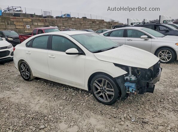 3KPF34AD9KE065062 2019 KIA FORTE Белый Передняя правая четверть