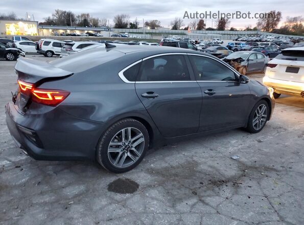 3KPF54AD2KE034665 2019 KIA FORTE Charcoal Tył prawy