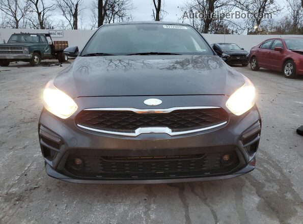 3KPF54AD2KE034665 2019 KIA FORTE Charcoal Widok z przodu