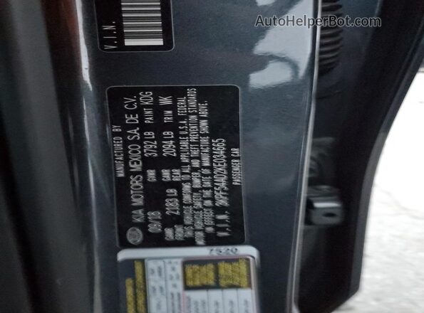 3KPF54AD2KE034665 2019 KIA FORTE Charcoal Widok komory silnika