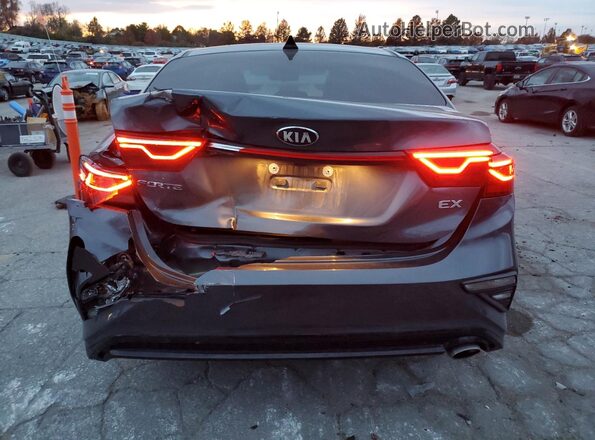 3KPF54AD2KE034665 2019 KIA FORTE Charcoal Widok z tyłu