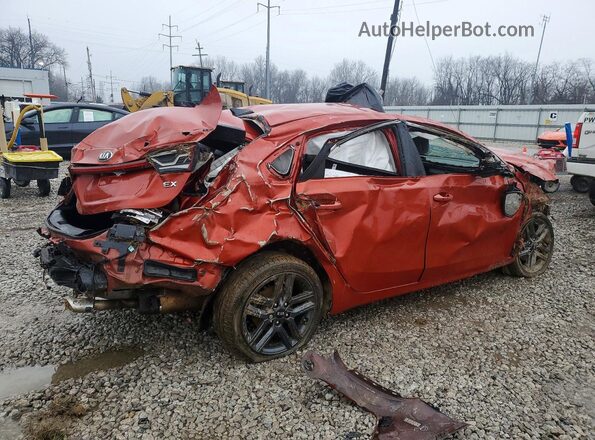 3KPF54AD6KE085859 2019 KIA FORTE Orange Tył prawy
