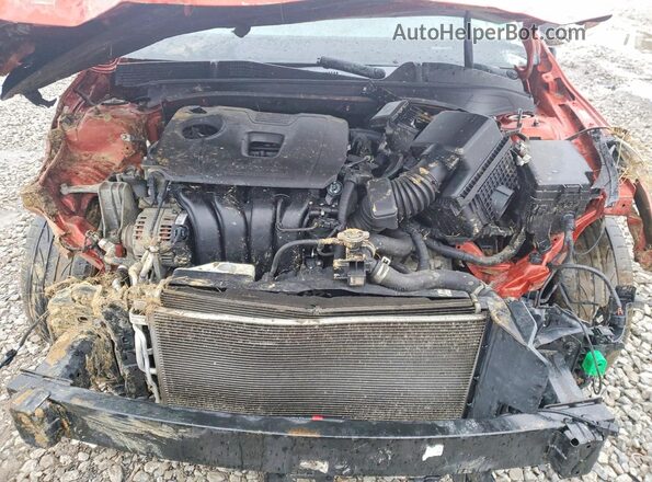 3KPF54AD6KE085859 2019 KIA FORTE Orange Widok wnętrza z tyłu