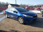 2017 Kia Forte Lx Синий vin: 3KPFK4A76HE149989