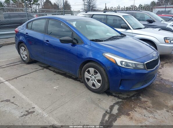 3KPFK4A78HE057976 2017 KIA FORTE Синий Передняя правая четверть