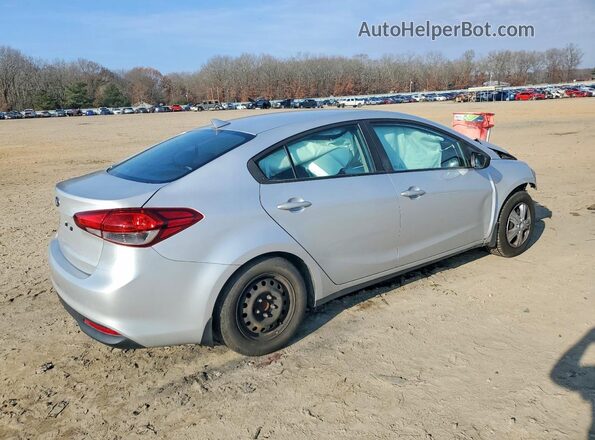 3KPFK4A78JE178478 2018 KIA FORTE Серебряный Задняя правая четверть