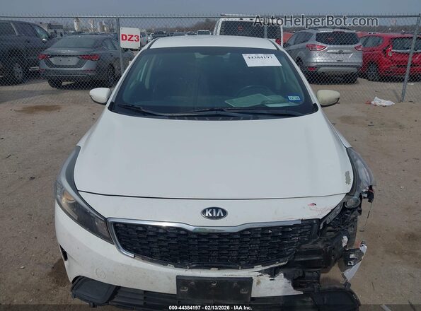 3KPFL4A73JE219239 2018 KIA FORTE Белый Вид щитка приборов